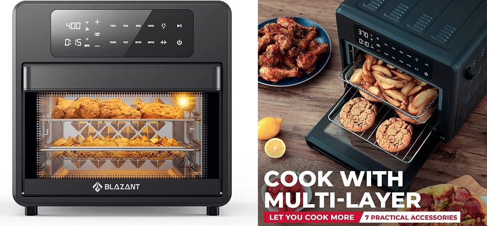 Blazant large AirFryer Oven with Rotisserie and Dehydrator