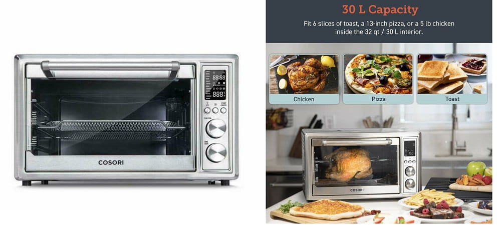 COSORI Air Fryer Toaster Oven Combo CO130-AO
