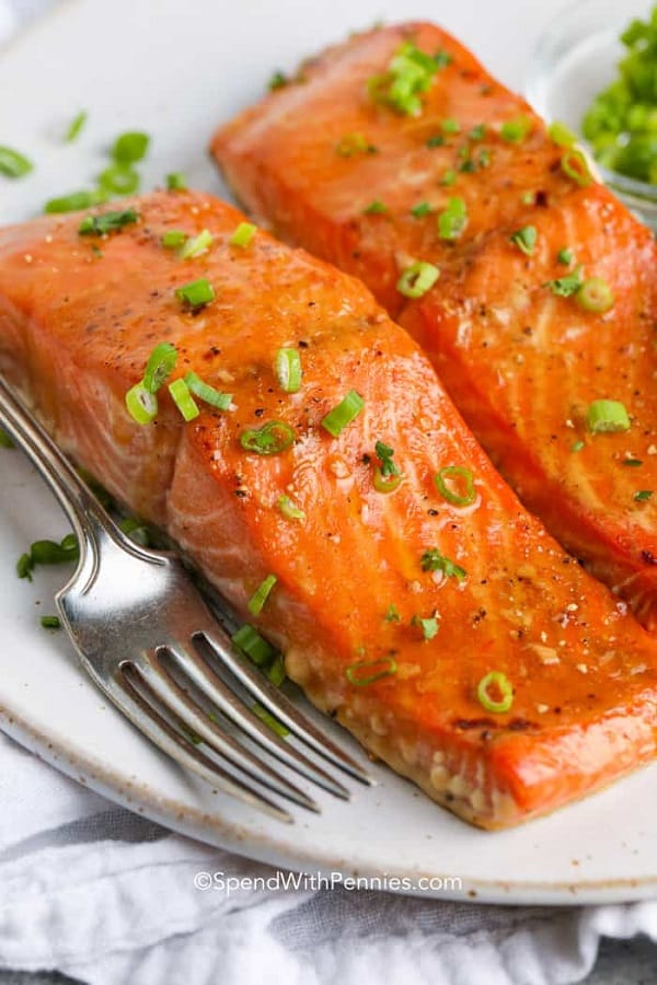 What kind of foil should I use for baking my salmon?